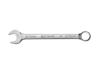 Ключ гаечный комбинированный Stayer Master, хромированный, 27мм 27085-27