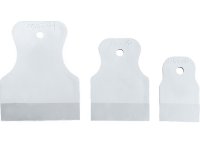 Набор шпателей 40-60-80 мм, белая резина, 3 шт. SPARTA