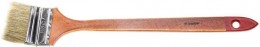 Кисть радиаторная угловая Зубр "УНИВЕРСАЛ-МАСТЕР", светлая натуральная щетина, деревянная ручка, 38мм 01041-038
