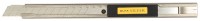 Нож OLFA с выдвижным лезвием и корпусом из нержавеющей стали, 9мм OL-SVR-1