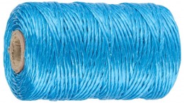 Шпагат Зубр многоцелевой полипропиленовый, синий, d=1,8 мм, 60 м, 50 кгс, 1,2 ктекс 50035-060