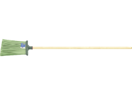 Метла полипропиленовая, 270 х 260 мм, распушеная, с черенком СИБРТЕХ Россия