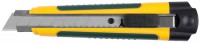 Нож Kraftool Expert с сегментированным лезвием, двухкомп корпус, автостоп, отсек для хранения запасных лезвий, 18мм 09199
