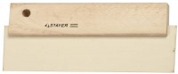Шпатель Stayer Master для фуговки, резиновый белый, 200мм 1018-20