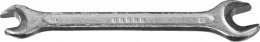 Ключ рожковый Сибин, оцинкованный, 13х17мм 27012-13-17
