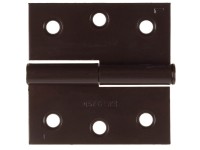 Петля дверная Stayer Master разъемная, цвет коричневый, левая, 75мм 37613-75-3L