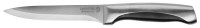 Нож универсальный Legioner "FERRATA", рукоятка с металлическими вставками, лезвие из нержавеющей стали, 125мм 47947