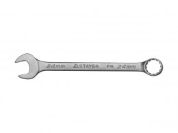 Ключ гаечный комбинированный Stayer Master, хромированный, 24мм 27085-24