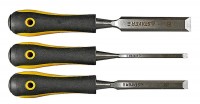 Набор Stayer Стамески "PROFI" с двухкомпонентной ручкой, 6; 12; 20мм, 3шт 18205-H3
