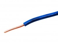 Провод установочный ПуВ(ПВ1) 0,5 мм кв. синий РЭК-Prysmian