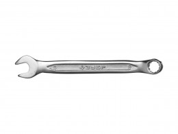 Ключ гаечный комбинированный Зубр Мастер, Cr-V сталь, хромированный, 8мм 27087-08