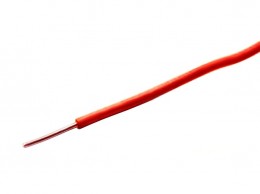 Провод установочный ПуВ(ПВ1) 0,75 мм кв. красный РЭК-Prysmian