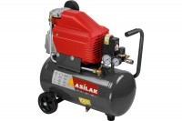 Компрессор ASILAK SLA-324 (8бар, 24л, 1,5кВт, 235л/мин прямой привод, масляный) AS2840-0