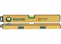 Уровень коробчатый магнитный Kraftool PROKRAFT-M, 2 ампулы, 0,5 мм/м, 400мм 34712-040_z01