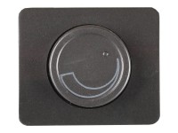 Диммер Светозар ГАММА без вставки и рамки, цвет темно-серый металлик, 60-800Вт SV-54142-DM