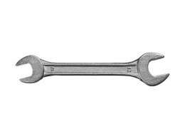 Ключ рожковый гаечный Сибин, белый цинк, 10х12мм 27014-10-12