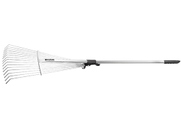 Грабли веерные 15-зубые, алюминиевый черенок 1600 мм, раздвижные PALISAD