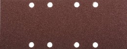 Лист шлифовальный Зубр Мастер универсальный на зажимах, 8 отверстий по краю, для ПШМ, Р1000, 93х230мм, 5шт 35591-1000