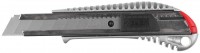 Нож Зубр Мастер металлический, самофиксирующееся лезвие, 18мм 09170