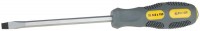 Отвертка Stayer Professional "MAX-GRIP" ударная, двухкомпонентная рукоятка, магнит наконечник, Cr-V, SL 5,5x75мм 25823-05-075 G