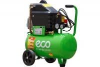 Компрессор ECO AE-251-4 (8бар, 24л, 1,8кВт, 169л/мин прямой привод, масляный) AE-251-4