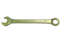Ключ комбинированный, 6 мм, желтый цинк СИБРТЕХ