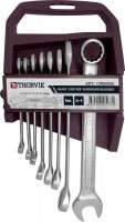 Набор ключей гаечных комбинированных на держателе, 8-19 мм, 8 предметов Thorvik CWS0008