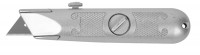 Нож Зубр Мастер с трапециевидным лезвием тип А24, метал. корпус, выдвижное лезвие с автоматической фиксацией 09220_z01