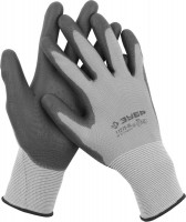 Перчатки Зубр Мастер для точных работ с полиуретановым покрытием, размер L (9) 11275-L