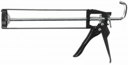 Пистолет для герметика Зубр Эксперт, скелетный, усиленный, шестигранный шток, 310мл 06631