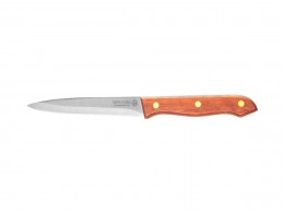 Нож универсальный Legioner "GERMANICA", тип "Solo" с деревянной ручкой, нерж лезвие 110мм 47837-S_z01
