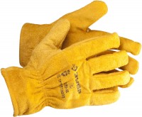 Перчатки Зубр Мастер кожаные рабочие, с подкладкой, XL 1135-XL
