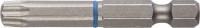 Биты Зубр Эксперт торсионные кованые, обточенные, хромомолибденовая сталь, тип хвостовика E 1/4", T40, 50мм, 2шт 26015-40-50-2