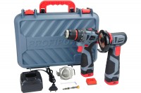 Аккумуляторный набор УШМ+шуруповерт Profipower Profiset16V (16В, 2х2Ач) E0229