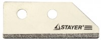 Лезвие Stayer Profi сменное с карбидным напылением для скребка 33415, 2шт. 33415-S2