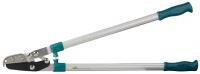 Сучкорез RACO "Profi-Plus" с алюминиевыми ручками, 2-рычажный, с упорной пластиной, рез до 45мм, 840мм 4215-53/287