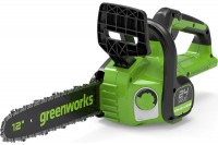 Пила цепная аккумуляторная Greenworks GD24CS30, 24V, 30см, б/щ (АКБ 4АЧ и ЗУ) 2007007UB
