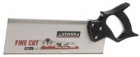 Ножовка для стусла c обушком (пила) Stayer 300 мм, 8 TPI, прямой закаленный зуб, точный рез. 1536-30