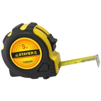 Рулетка Stayer Standart "TopTape", обрезиненный корпус, 7,5х25мм 34025-07