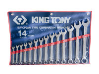 Набор ключей KT-1214MR: комбинированных 14пр. 10-32мм KING TONY