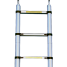 Лестница Алюмет телескопическая двухсторонняя с шарниром ( 2.5+2.5 м)