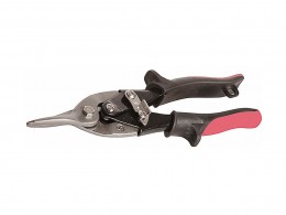 Ножницы по металлу MIRAX 250мм, прямые, режущие кромки из кованой стали, двухкомпонентные обрезиненные рукоятки 23065-S