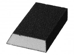 Губка шлифовальная Stayer Master угловая, зерно-оксид алюминия, Р80, 100 x 68 x 42 x 26 мм, средняя жесткость. 3561-080