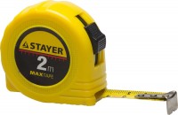Рулетка Stayer "МASTER" "MaxTape", пластиковый корпус, 2м/16мм 34014-02-16