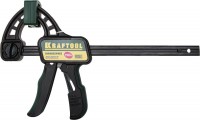 Струбцина Kraftool Expert "EcoKraft" ручная пистолетная, пластиковый корпус, 150/350мм, 150кгс 32226-15