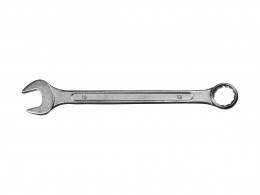 Ключ комбинированный гаечный Сибин, белый цинк, 19 мм 27089-19