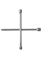 Ключ-крест баллонный, 17 х 19 х 21 мм, под квадрат 1/2", толщина 14 мм СИБРТЕХ
