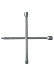 Ключ-крест баллонный, 17 х 19 х 21 мм, под квадрат 1/2", толщина 14 мм СИБРТЕХ