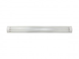 Светильник люминесцентный Светозар модель СЛ-836 с плафоном, 2 лампы Т8, 1245x134x46мм, 2x36Вт SV-57595-2-36