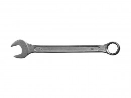 Ключ комбинированный гаечный Сибин, белый цинк, 22 мм 27089-22